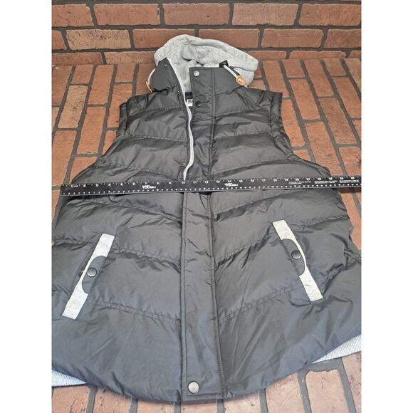 BLACK CANYON Outfitters Jacket Mens XL Black Hoodie Puffer Sleeveless - Picture 4 of 6